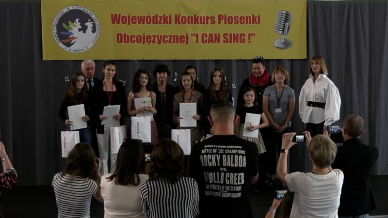 KONKURS PIOSENKI OBCOJĘZYCZNEJ "I CAN SING"